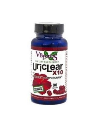 Uriclear X10 Con Utirose Y Supercran 45  Capsulas de Vbyotics