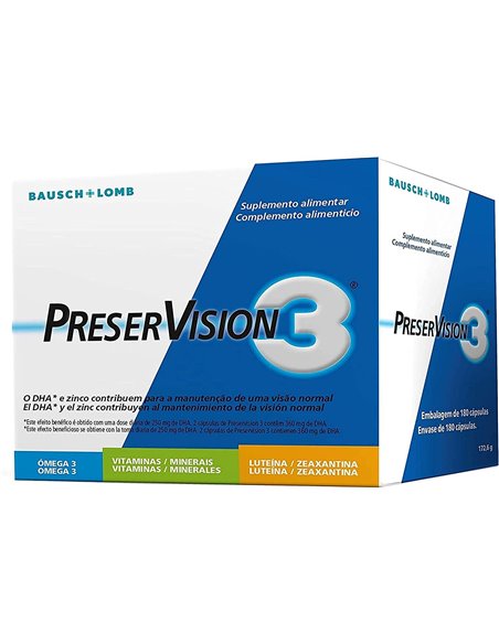 Preservision 3 180Cap. de Bausch + Lomb
