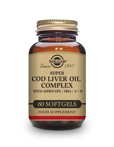 Super Cod Liver Oil Complex 60Cap. de Solgar