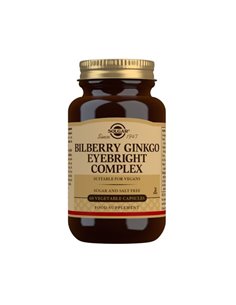 Bilberry Ginkgo Eyebright 60Cap. de Solgar