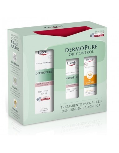 Eucerin Pack Dermopure Fluido + Gel 200 de Eucerin