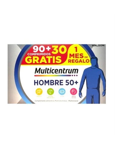 Multicentrum Hombre Select 50+ 90Comp. de Multicentrum