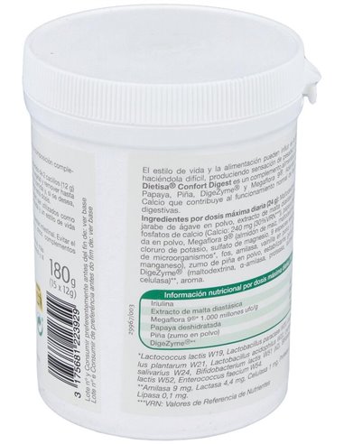 Confort Digest Papaya 180Gr. de Dietisa (Dielisa)