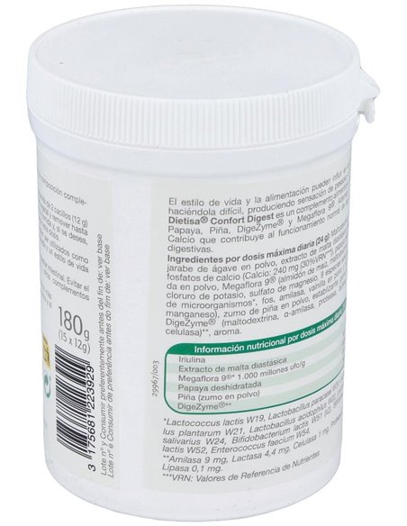 Confort Digest Papaya   Envase 180 G.(15 Dias) de Dielisa®