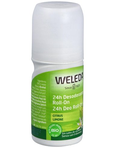 Desodorante Roll-on de Citrus 50ml  de Weleda