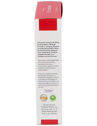 Physiomance Mitochondrie 30Cap. de Therascience