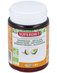 Rabano Negro+Alcachofa 80Comp. de Superdiet