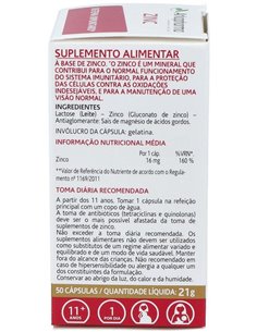 Arkovital Zinc 50Cap. de Arkopharma