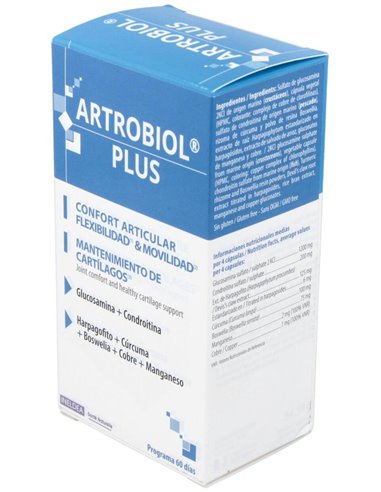 Artrobiol Plus Glucosamina+Condroitina 120Cap. de Ineldea