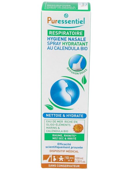 Spray Nasal Hidratante Con Calendula 100Ml.  Bio de Puressentiel