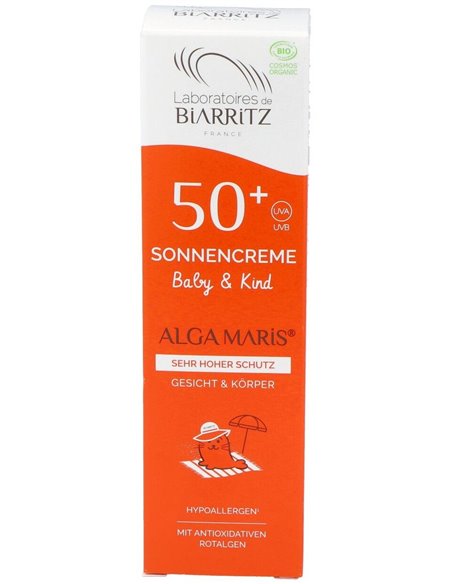 Crema Solar Niños Spf50+ 100Ml. Bio de Alga Maris - Lab. Biarritz