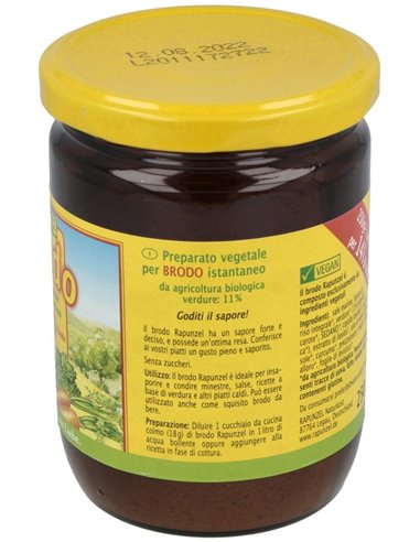 Caldo De Verduras  Brodo 250Gr. Bio Vegan de Rapunzel
