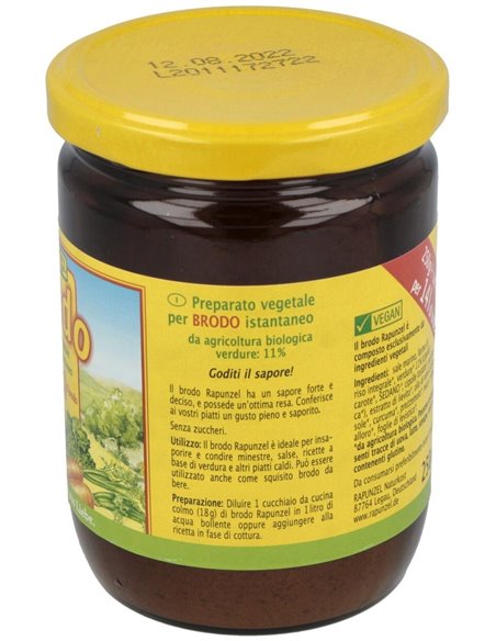 Caldo De Verduras  Brodo 250Gr. Bio Vegan de Rapunzel