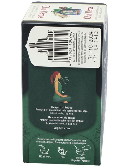 Yogi Tea Chai Verde 17Infusiones de Yogi Tea