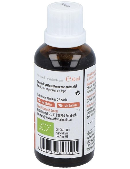 Pomelo Extracto De Pepita 50 Mililitros Bio Sg Vegan Raab Vitalfood