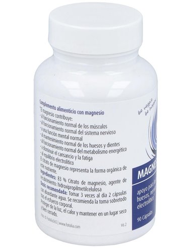 Citrato De Magnesio 90Cap. Sg Vegan de Raab Vitalfood
