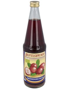 Zumo De Arandanos Rojos Antioxidante 700Ml. Eco de Beutelsbacher