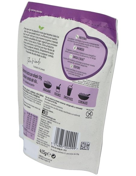 Semillas Lino Calabaza Girasol Chia Goji 425Gr. de Linwoods