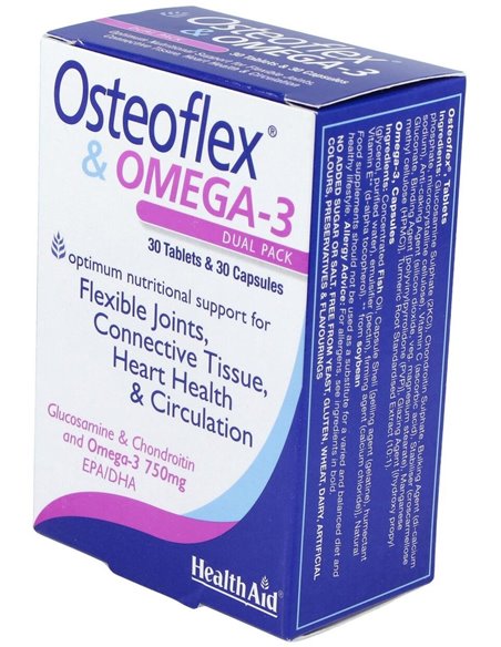 Osteoflex Omega 3 30Comp.30Cap. Health Aid de Health Aid