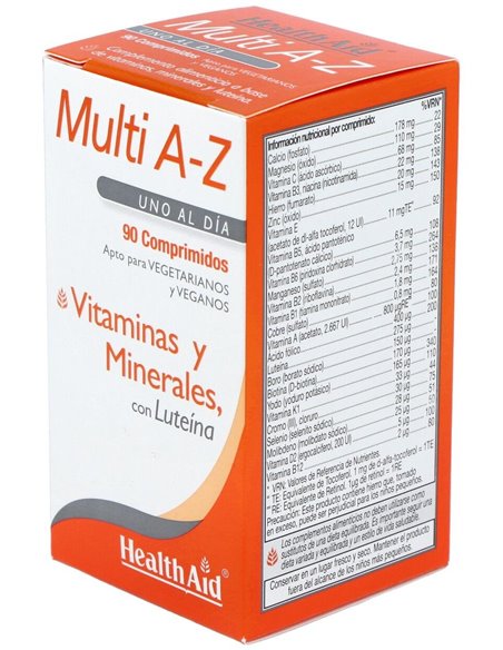 Multi A-Z 90 Comp de Health Aid