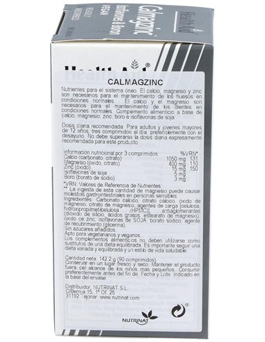 Calmagzinc 90 Comp de Health Aid