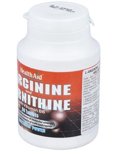 L-Arginina/L-Ornitina 600 Mg/300 Mg 60 Comp de Health Aid