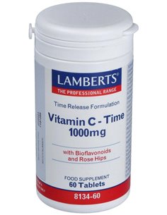 Vitamina C 1000 mg + Bioflavonoides Time Release de Lamberts