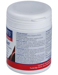Veintain® (Ginkgo+Canela+Jengibre) 60 Tabs. de Lamberts