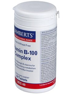 Complejo de Vitaminas B-100 60 Tabs. de Lamberts