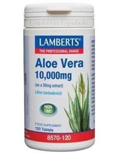 Aloe Vera 10.000 mg (Aloe barbadensis) HADs < a 1ppm 120 Tabs.  de Lamberts