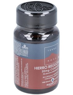 Hierro Bisglicinato 20Mg. 50Vcap. de Terranova