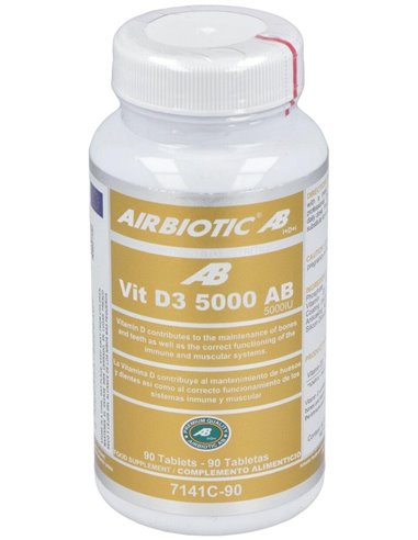 Vitamina D3 5000Ui 90Comp. de Airbiotic