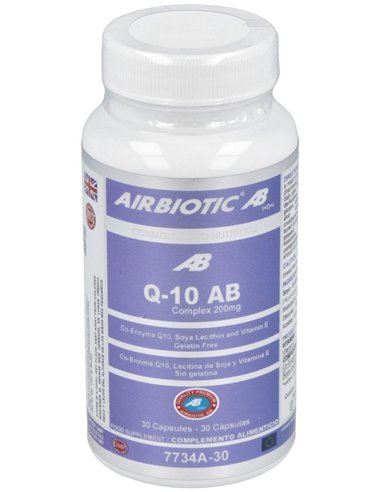 Co-Enzima Q10 200Mg. 30Cap. de Airbiotic