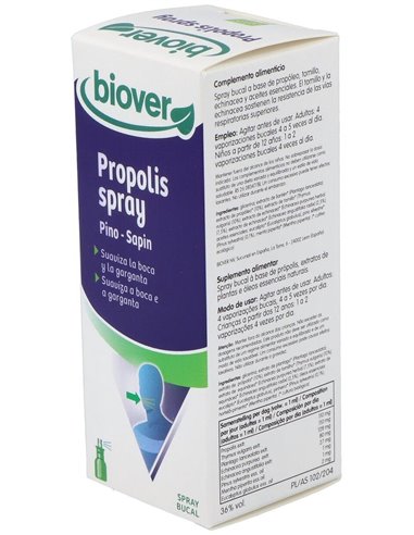 Propolis Spray 25Ml. de Biover