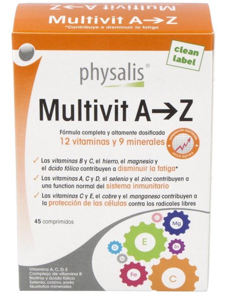 Multivit A -> Z de Physalis