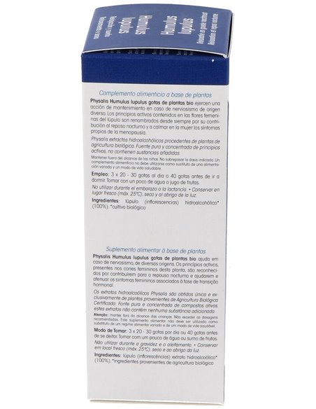 Tintura Humulus Lupulus de Physalis