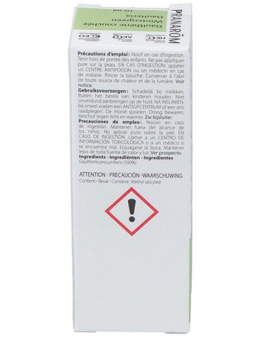 Gaulteria Aceite Esencial 10Ml. de Pranarom Aceites