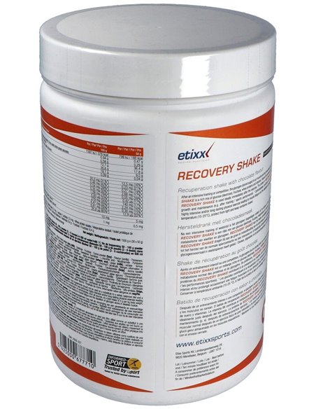 Etixx Recovery Shake Sabor Chocolate 1500Gr. de Etixx