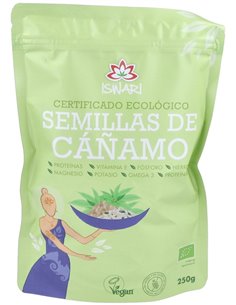 Semillas Cáñamo Sin Cascara Bio 250G Es 250G de Iswari
