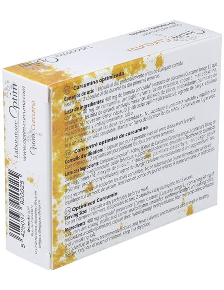 Optim Curcuma 45Cap. de Optim Laboratoire