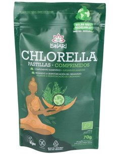 Clorela Comprimidos Bio 70 Gr 140 Tabletas de Iswari