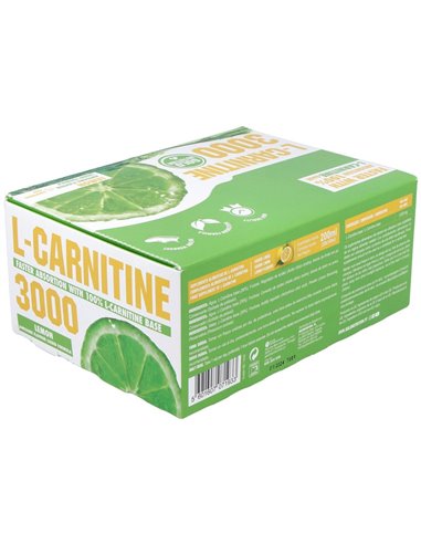L-Carnitina 3000Mg. Sabor Limon 20Viales de Gold Nutrition