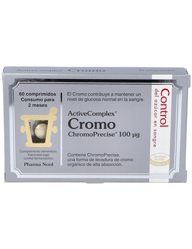 Activecomplex Cromo 100Mcg.60Comp. de Pharma Nord