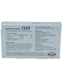 Activecomplex Q10 30Mg. (Quinona) 60Cap. de Pharma Nord