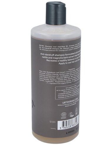 Champu Ortiga Anticaspa 500Ml. Eco Vegan de Urtekram