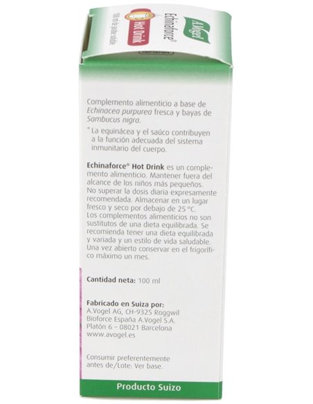 Echinaforce Hot Drink 100Ml. de A.Vogel