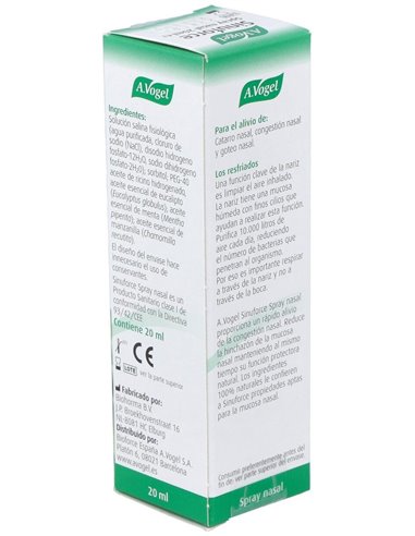 Sinuforce Spray Nasal 20Ml. de A.Vogel