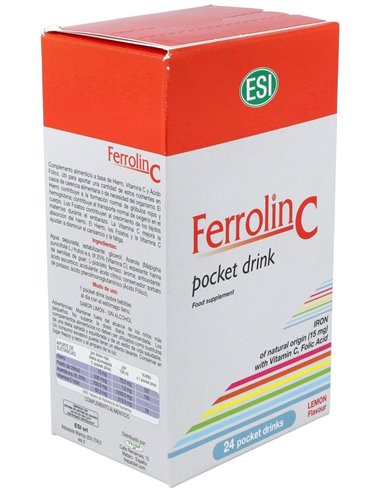 Ferrolin C Pocket Drink 24Sbrs. de Trepatdiet-Esi