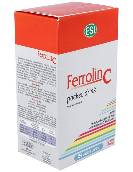 Ferrolin C Pocket Drink 24Sbrs. de Trepatdiet-Esi