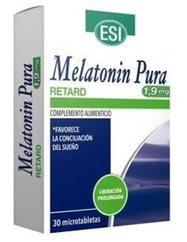Melatonin Retard Pura 1,9Mg. 30Microtabletas de Trepatdiet-Esi